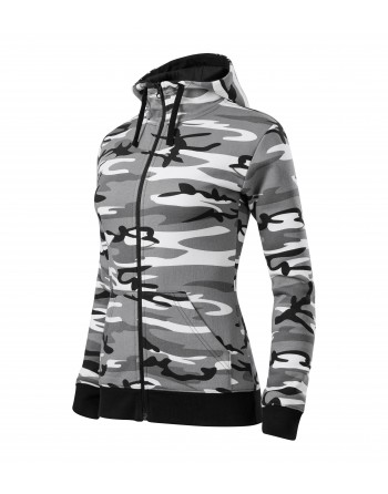Bluza damska Camo Zipper